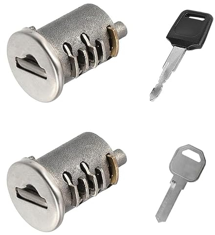 2 Pack Schlosskerne für Yakima SKS Autodachträgersystemkomponenten, Schließzylinder kompatibel mit Yakima Dachträgerschlössern, universell für alle Yakima abschließbaren Zubehörteile