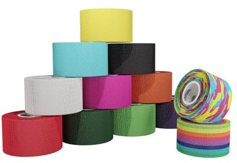 BARACUS Premium Crossfit Tape für Gewichtheben 7 m x 38 mm, Baumwolle, elastisch, wasserdicht, Sportbandage, inklusive eleganter Verpackung (Apple Green) (Rx Collection)