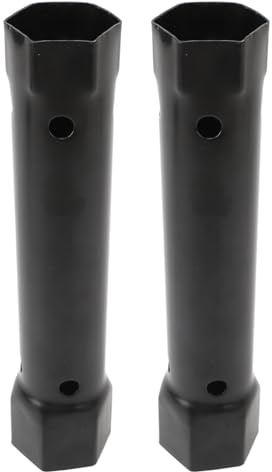 SIXRUN 2 Stück Wasserhahn-Steckschlüssel, 34 Mm, 40 Mm, Kohlenstoffstahl, Hahnschlüssel, Wasserhahn-Installation und Reparatur, Handwerkzeuge für Dusche, Hahnschlüssel