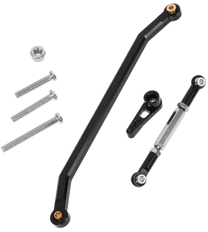 ibasenice Metall Lenkstange Für Rc-Auto Kompatibel Mit Ersatz-Set Für Lenkungsspurstange Verbesserte Kontrolle Und Leistung des Ferngesteuerten Autos