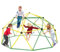 10FT Climbing Dome with Swing, Upgrade Jungle Gym Monkey Bar for Backyard, Outdoor Climbing Toys for Toddlers Playground Equipment, Supports 800 LBS, Geometric Dome Climber for Kids (Green)
