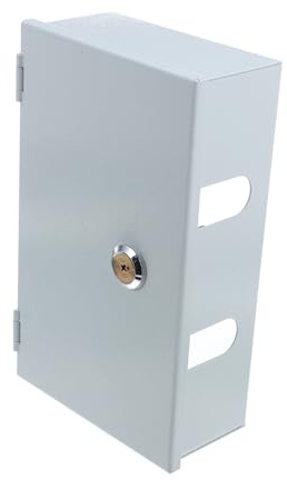PLAFOPE Caja de Enchufe con Llave Caja Eléctrica de Pared Tipo Cerradura para Carga de Vehículos Eléctricos Resistente la Intemperie Montaje Oculto para Seguridad Exterior