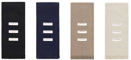 SYEYCW 4 Piezas Extensión de Botón para Pantalones, Extensión de Cintura Gancho Ajustable, para Hombre y Mujer, Adecuado para Jeans, Camisas, Pantalones, Falda