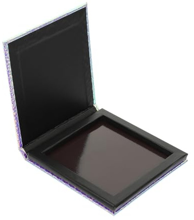 MAGICLULU Leere Magnetische Lidschatten Palette mit Meerjungfrau schuppen design Kompakte Schminkpalette Vielseitige Aufbewahrung für DIY Eyeshadow und Lippenstift Robust