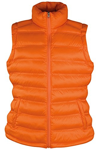Result Women's R193F Ice Bird Padded Gilet - Orange, Large/Size 14