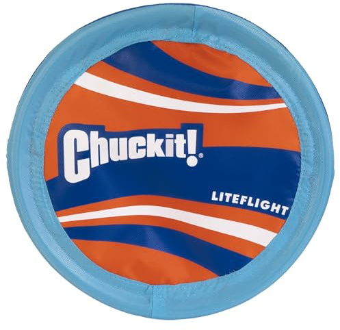 Chuckit! Lite Flight Dog Fetch Toy, Large (10 Inch Diameter)