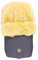 Lammfell Fußsack Nelly Lammfell medizin navy melange