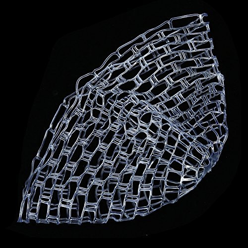 VGEBY Fischernetz Angeln Kescher weicher Gummischutznetz Mesh-Netz Angelzubehör (120CM)