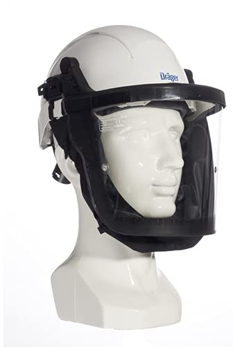 Dräger X-plore 8000 Helmet with Visor White for Respirator Blower
