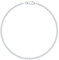Planetys - Bracelet Argent 925/1000 Rhodié Maille Marine 2.3 mm