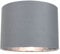 Contemporary and Chic Grey Cotton 12 Table or Pendant Circular Drum Lamp Shade with Shiny Silver Inner - 60watt Maximum by Happy Homewares