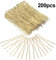 Dokpav 200 Pcs Épingles à Cheveux, Épingles à cheveux en forme de U Épingles à cheveux chignon invisibles pour les Filles et les Femmes - Or