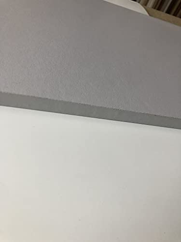 Pack of 4 Grey Textured MELAMINE FACED CHIPBOARD 15mm 600 x 152mm