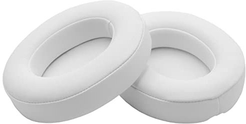 vhbw cuscinetti auricolari di ricambio compatibile con Beats by Dr. Dre Studio 2,0, 3.0 cuffie, headset - bianco