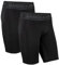 DANISH ENDURANCE Herren-Kompressionshose, Trainingshose, Tights mit Tasche, 2er Pack (Schwarz, XXL)