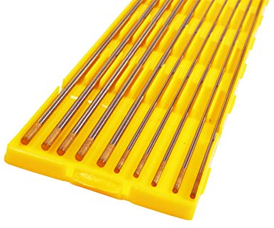 WELDINGER WIG-Wolframelektrode WC-20 grau 1,6 + 2,4x175 mm je 5 Stück