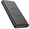 H H·E·T·P Wireless Portable Charger Power Bank, 33800mAh 15W Fast Wireless Charging 25W PD QC 4.0 USB-C Power Bank, 5 Output & Dual Input External Battery Pack Compatible with iPhone, Android etc