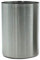 Edelstahl-Zahnputzbecher, Wasserbecher, Getränke, Bierbecher für Zuhause, Party, Reisen (Silber, 300 ml) Partyzubehör