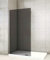 Acezanble Duschabtrennung 140x200cm Walk in Dusche Duschwand mit 10mm Rauchglas