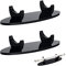 Pack of 2 Desk Pen Holder Organiser Acrylic Pen Holder Display Stand Pen Stand Fountain Pen Display Rack Desk Organiser Pen Holder for Pen Shops and Home Desks