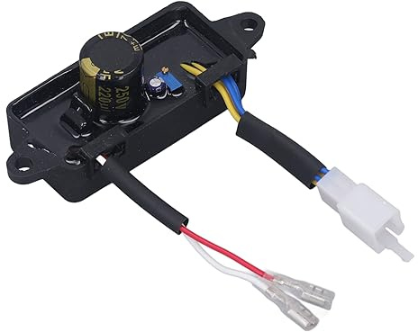 Regolatore di Tensione Trifase, Regolatore di Tensione Automatico AVR Regolatore di Tensione del Generatore Trifase Singolo 220V 380V