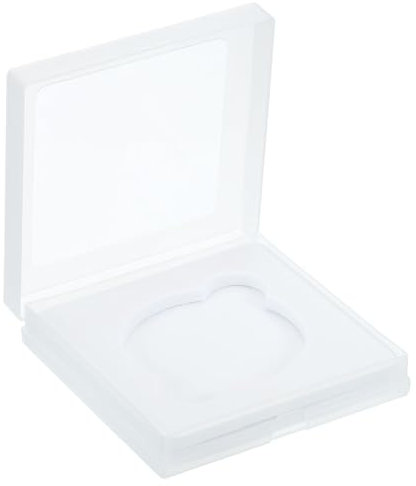 PATIKIL 55mm Lens Filter Case, 1pcs Camera Filter Case Portable Lens Filter Box Water Resistant Dustproof Plastic for Photography Filter Storage