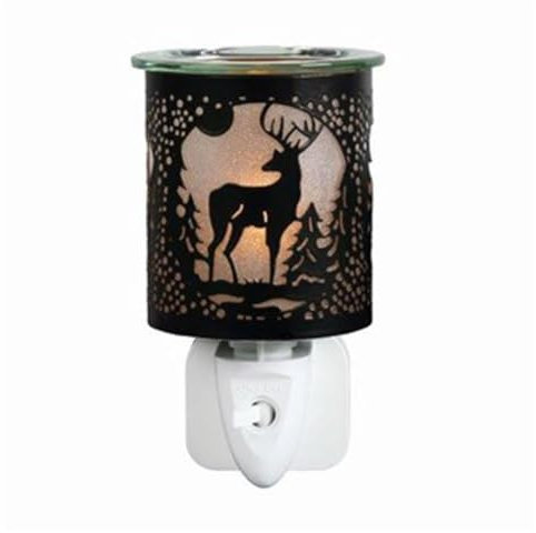 Aroma Black & Gold Stag Plug In Wax Melt Warmer