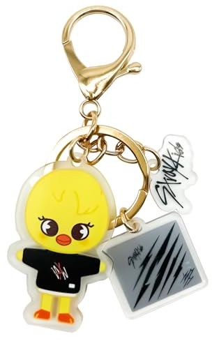 BJPERFMS Skzoo Schlüsselanhänger, Stray Kids Schlüsselanhänger, SKZ Anhänger, Stray Kids Merch, Cartoon Keychain Geschenke für BbokAri Fans