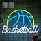 Neon-Basketballschild und Nachtlicht für Schlafzimmer-Dekor, Basketball-Geschenk für Teenager, Jungen und Männer, Liebhaber