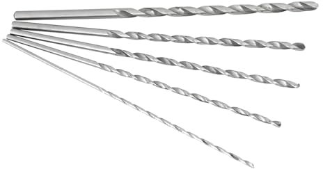 Cobalt Drill Bit Set, High Speed Steel Steel Twist Drill Bit Steel Drill Bits For Hard Metal Extra Long 2-5mm Straight Shank For Wood, Plastics, and Lightweight Metals