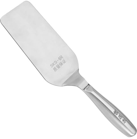 Cazzuola da muratore, mestolo a mano in acciaio inox, strumento piatto per muratura con impugnatura comoda, utensili in calcestruzzo per stuccatura, intonacatura, finitura del pavimento