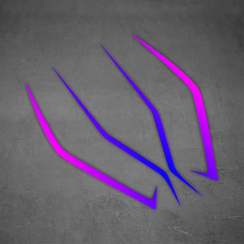 TYSMYXGS Motorrad-Aufkleber Für Das Ganze Auto, Verkleidungsaufkleber, Zubehör-Set Für, Für NINJA400, Für Ninja 400 H2, H2SX, ZX-4R, EX400 Komplettes Set mit Felgenaufklebern(Farbe 3)