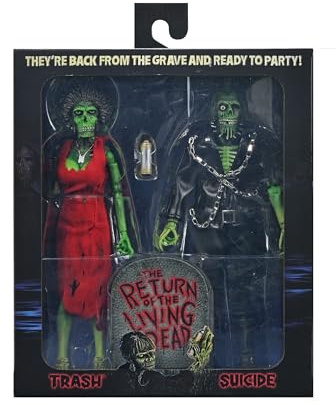 NECA Trash & Suicide Pack 2 Clothed Action Fig. The Return of The Living Dead, 20 cm