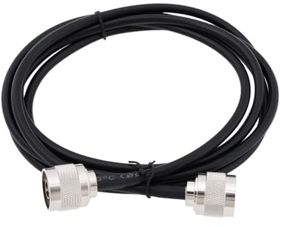 OTOTEC Cavo di prolunga coassiale RG58 N maschio a N maschio, 50 Ohm per antenne e amplificatori, 1,8 m