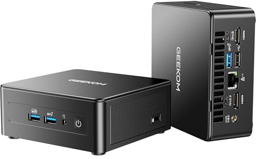 GEEKOM IT15 AI Mini PC – Der leistungsstärkste Intel Ultra 5 225H (15. Gen.), 32 GB DDR5 & 1 TB SSD, Windows 11 Pro |99 Tops Kl-Leistung | WiFi 7 | Kompakt Desktop-PC (0,46L) für alle Einsatzszenarien
