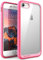 SUPCASE Unicorn Beetle Premium Hybrid Protective Clear Bumper Case for iPhone SE 2nd Generation/iPhone 7/iPhone 8, Pink