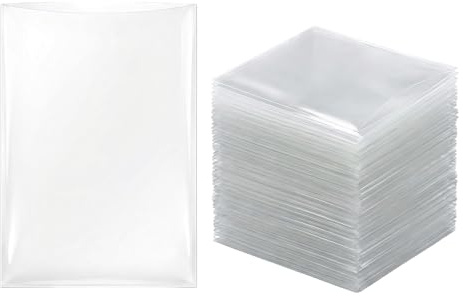 Zellophanbeutel, transparent, flach, für Geschenkverpackungen, Gastgeschenke, Hochzeiten, Snacks, Bäckereien, Kekse, Süßigkeiten, Zuhause, Küche, 22 x 30 cm, 100 Stück