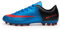 Agnueuty Breatheable Soccer Shoes Cleats for Men/Ladies Unisex Football Boots Youth Boys/Gils Trainers,Blue,5 UK