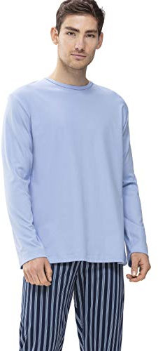 Mey Nachtwäsche Serie Springvale Herren Homewear Shirts Ciel 6XL(68)