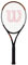 Wilson Tennisschläger Burn 100 ULS V4.0, Ambitionierte Freizeitspieler, Schwarz/Grau/Orange, WR045010U1