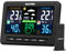Station météo sans fil RISEPRO avec capteur à distance extérieur Température d'entrée/sortie et humidité Réveil Calendrier Prévisions météo avec écran LCD couleur