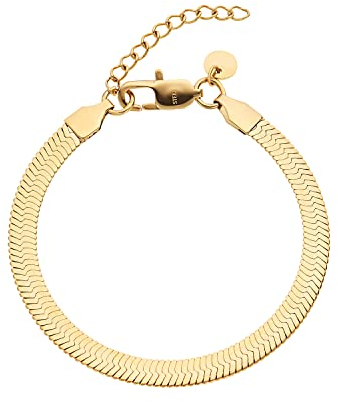 NOELANI Armband Edelstahl Damen Armschmuck, Gold, Kommt in Schmuck Geschenk Box