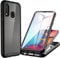 CENHUFO für Samsung Galaxy A20e Hülle, 360 Grad Schutzhülle Stoßfest Panzerhülle mit Eingebautem Displayschutz, Outdoor Bumper Full Cover Case komplett Handyhülle für Samsung Galaxy A20e - Schwarz