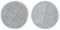 Beldray BEL01209 Spinmax Cordless Floor Cleaner Replacement Polishing Pads | Ideal for Wood or Hard Floor Surfaces | White | Set Of 2 | Machine Washable