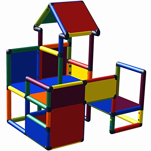 Move and stic Maison de jeu FLOH 6037 - Tour d'escalade - Pour entraîneur de motricité - Multicolore