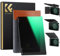 K&F Concept Filtro Densità Neutra ND16 Quadrato da 4x5,65,Filtro Densità Neutra per Cinema Vetro Ottico HD con 28 Strati Rivestimento Compatibile con Tilta SmallRig Matte Box Neewer