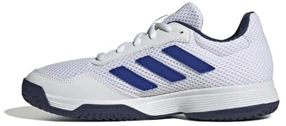 adidas Unisex - Bambini e Ragazzi Gamespec Kids Tennis Shoes, Ftwr White/Lucid Blue/Dark Blue, 38 2/3 EU