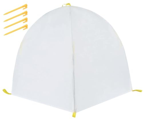 Gogogmee Winterschutz Für Pflanzen Zelt Frostschutz Pflanzenschutzhülle Vlies Abdeckung Für Garten Anlage Schutz Vor Schnee Und Vögeln Leicht Zu Befestigen