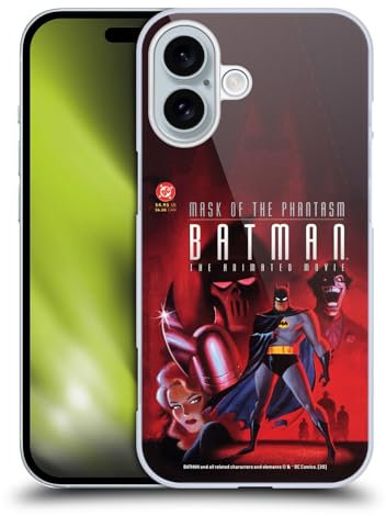 Head Case Designs Offiziell Zugelassen Batman DC Comics Neue Auflage Comic-Cover Hush Harte Rueckseiten Handyhülle Hülle Huelle kompatibel mit Apple Apple iPhone 16