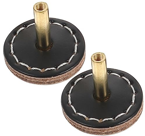 HOMSFOU 1 Satz Schubladengriff Abtropffläche Türgriffe Innen Knöpfe Bretter Ersatzteile Für Gartenmöbel Ziehgriff Schublade Zieht Dekorative Schubladen Ziehen Hardware- Black 2 Stück